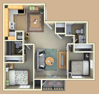 The Brookwood 114 floor plan